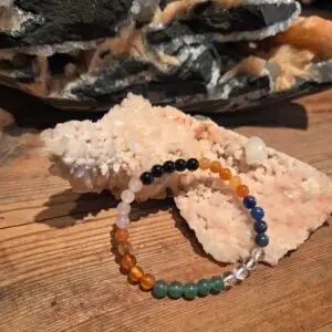 Kogel armband Chakra 10 mm