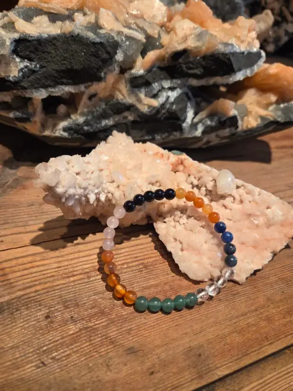 Kogel armband Chakra 10 mm